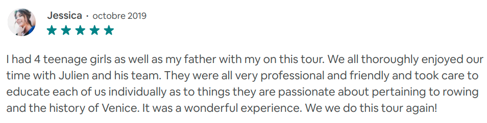 Rowing tour in venice